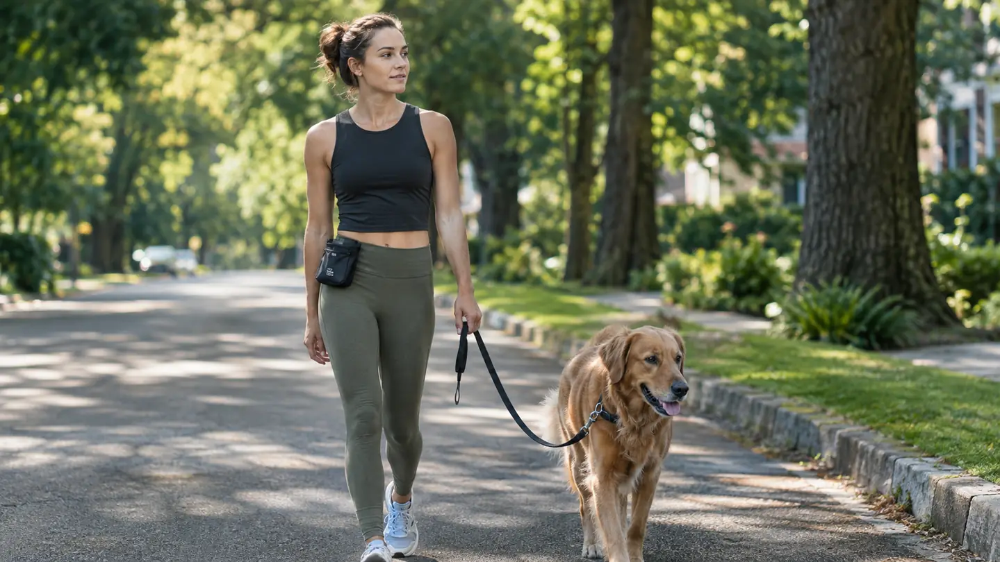 How to Reward Good Walking Behavior With a Treat Pouch